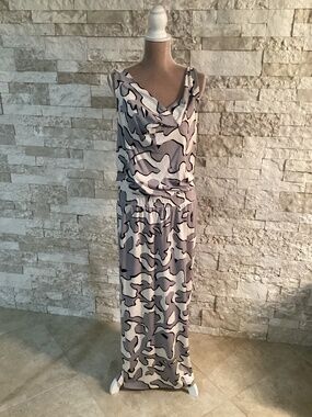 Diane von Furstenberg Lou Lou Silk Jersey Maxi Dress